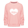 I love Berlin weiß - Kinder Premium Sweatshirt - crystal pink