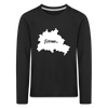 Heimat Berlin - Kinder Langarmshirt - black