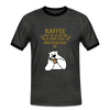 Kaffee motiviert - Männer Ringer T-Shirt - charcoal/black