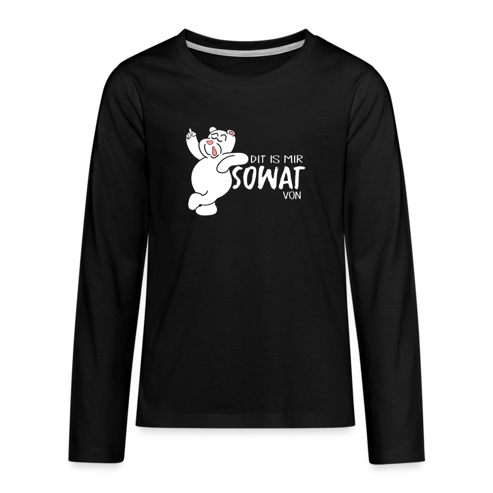 Dit is mir sowat von - Teenager Langarmshirt - black