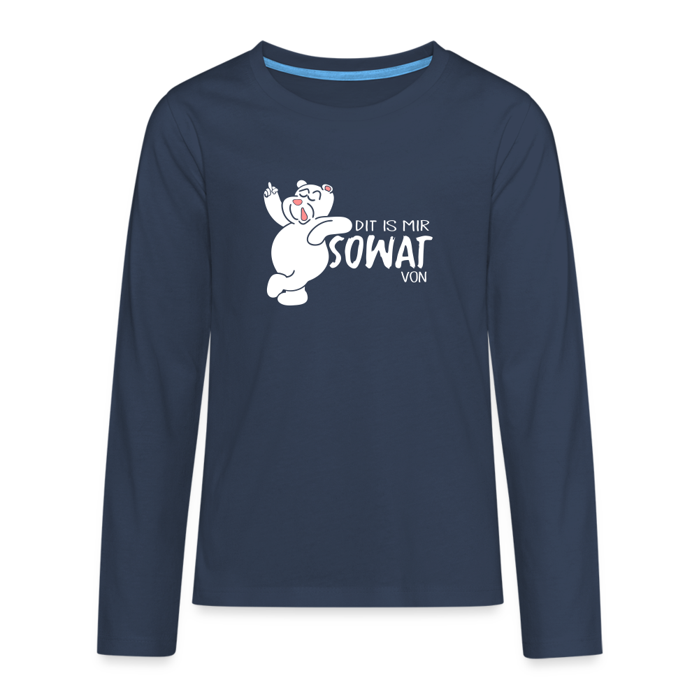 Dit is mir sowat von - Teenager Langarmshirt - navy