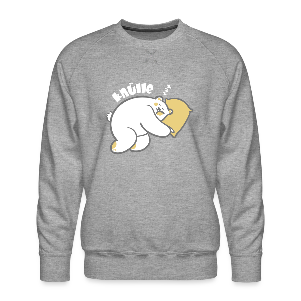 Knülle - Männer Premium Sweatshirt - heather grey