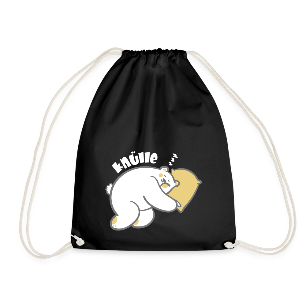 Knülle - Turnbeutel - black