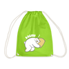 Knülle - Turnbeutel - neon green