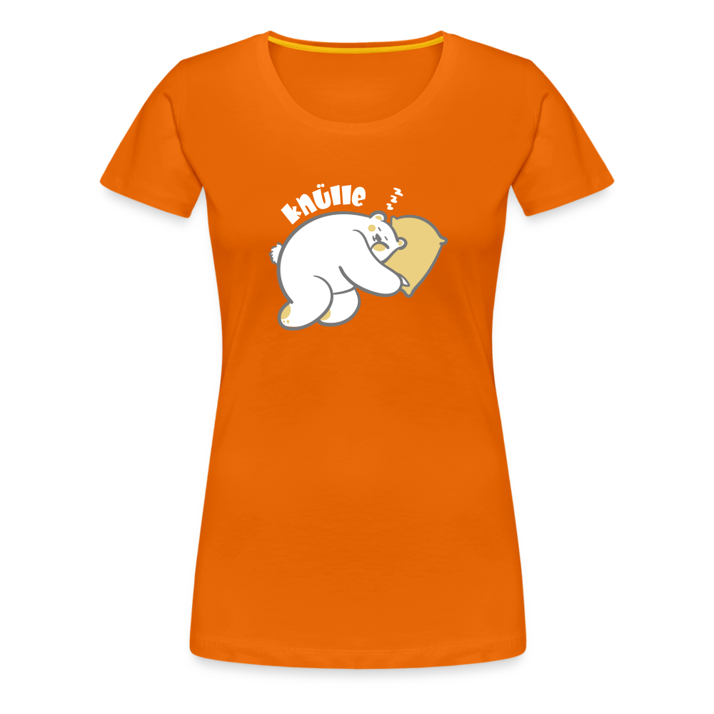 Knülle - Frauen Premium T-Shirt - orange
