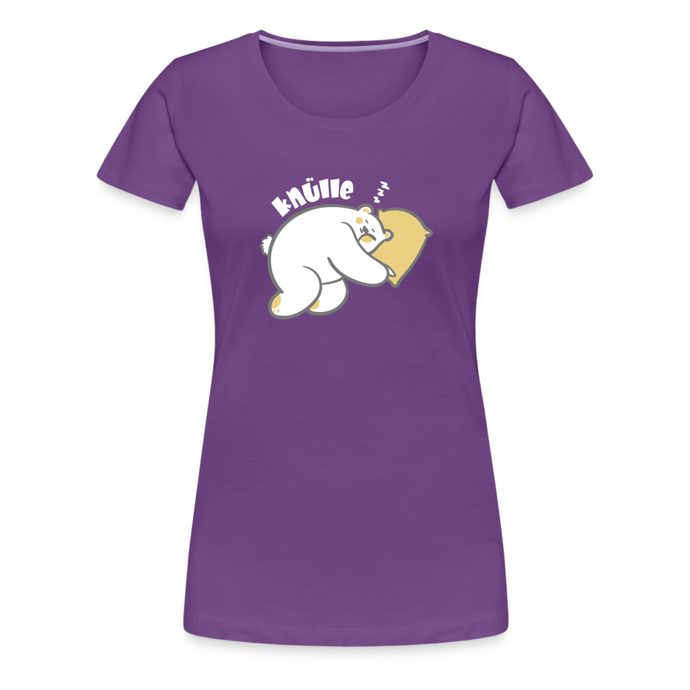 Knülle - Frauen Premium T-Shirt - purple