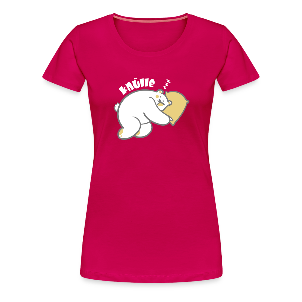 Knülle - Frauen Premium T-Shirt - dark pink