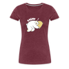 Knülle - Frauen Premium T-Shirt - heather burgundy
