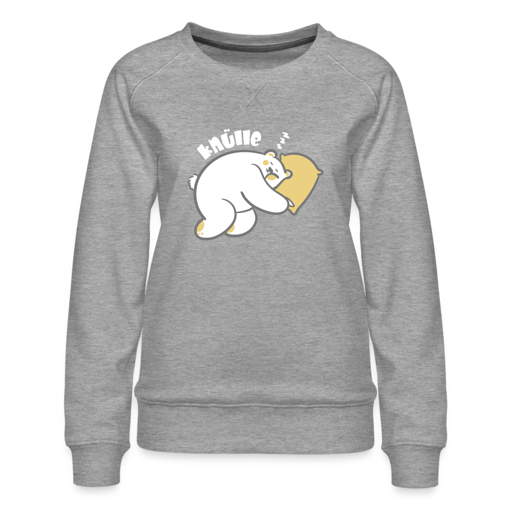 Knülle - Frauen Premium Sweatshirt - heather grey