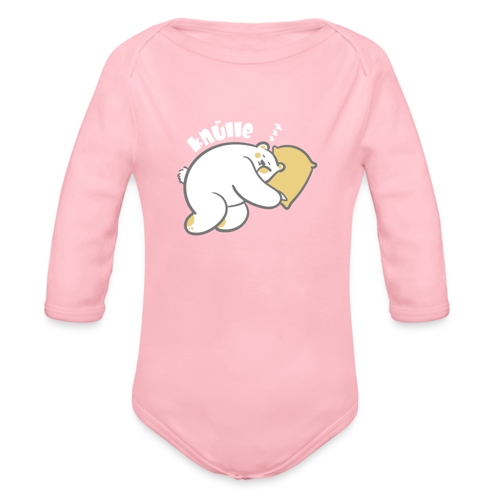 Knülle - Bio-Langarmbody - light pink