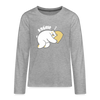 Knülle - Teenager Langarmshirt - heather grey