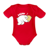 Knülle - Bio-Kurzarmbody - red