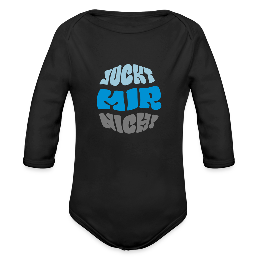 Juckt Mir Nich! - Bio-Langarmbody - black