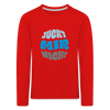 Juckt Mir Nich! - Kinder Langarmshirt - red