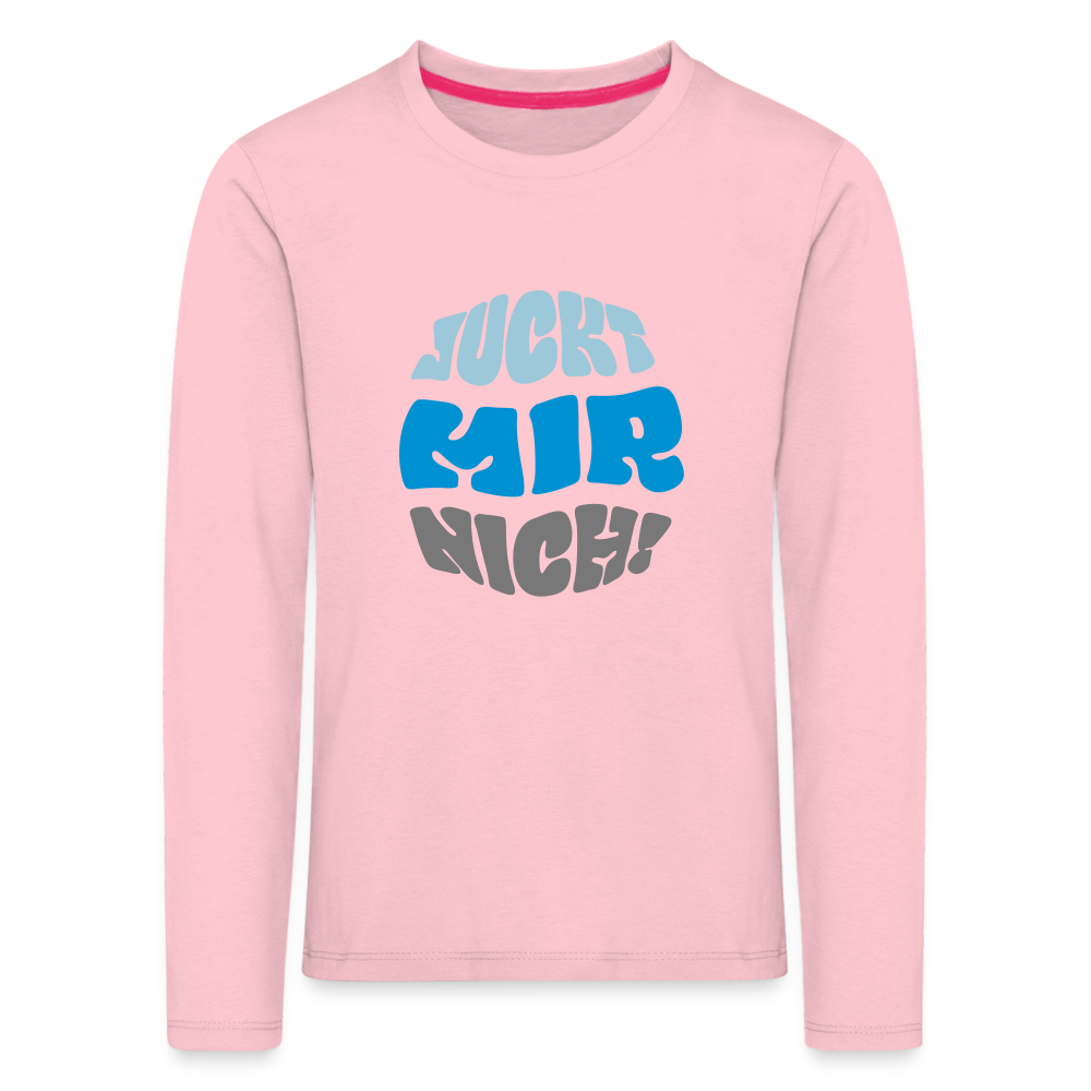 Juckt Mir Nich! - Kinder Langarmshirt - rose shadow