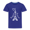 Eiffelturm in Berlin Bonjour - Kinder Premium T-Shirt - royal blue