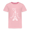 Eiffelturm in Berlin Bonjour - Kinder Premium T-Shirt - rose shadow