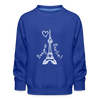 Eiffelturm in Berlin Bonjour - Kinder Premium Sweatshirt - royal blue