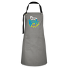 Call me Keule! - Kontrastschürze - grey/black