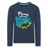 Call me Keule! - Kinder Langarmshirt - navy