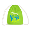 Call me Keule! - Turnbeutel - neon green