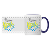 Call me Keule! - Tasse zweifarbig - white/cobalt blue