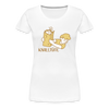 Knalltüte - Frauen Premium T-Shirt - white