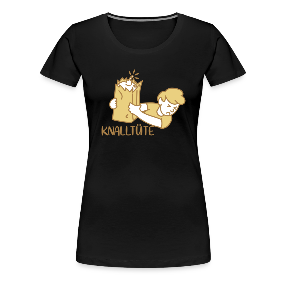 Knalltüte - Frauen Premium T-Shirt - black