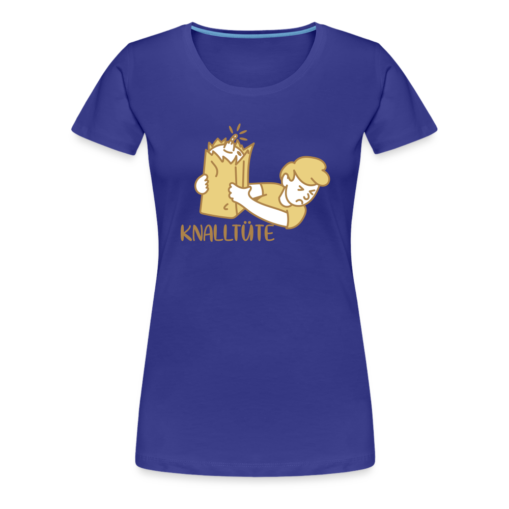 Knalltüte - Frauen Premium T-Shirt - royal blue