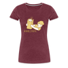 Knalltüte - Frauen Premium T-Shirt - heather burgundy