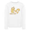 Knalltüte - Kinder Langarmshirt - white