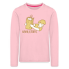 Knalltüte - Kinder Langarmshirt - rose shadow