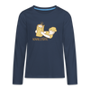Knalltüte - Teenager Langarmshirt - navy