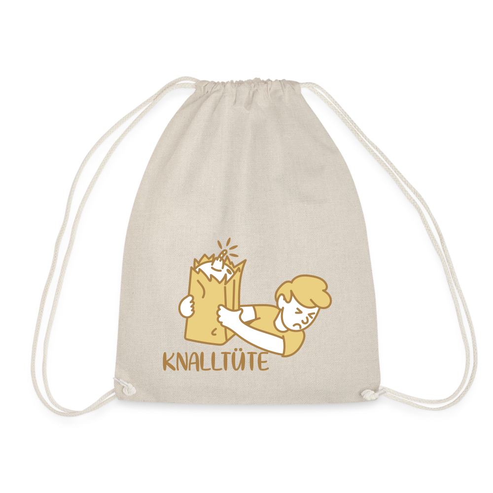 Knalltüte - Turnbeutel - nature