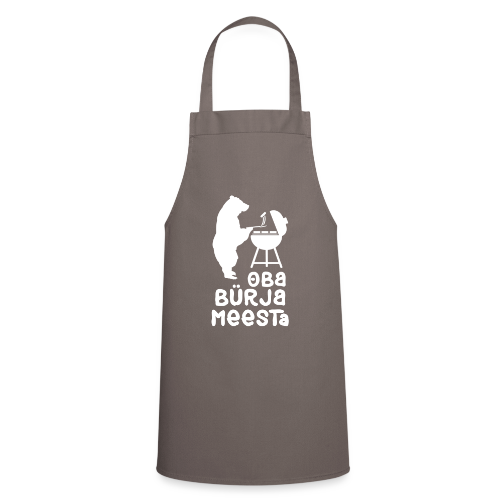 Bürjameesta - Kochschürze - grey