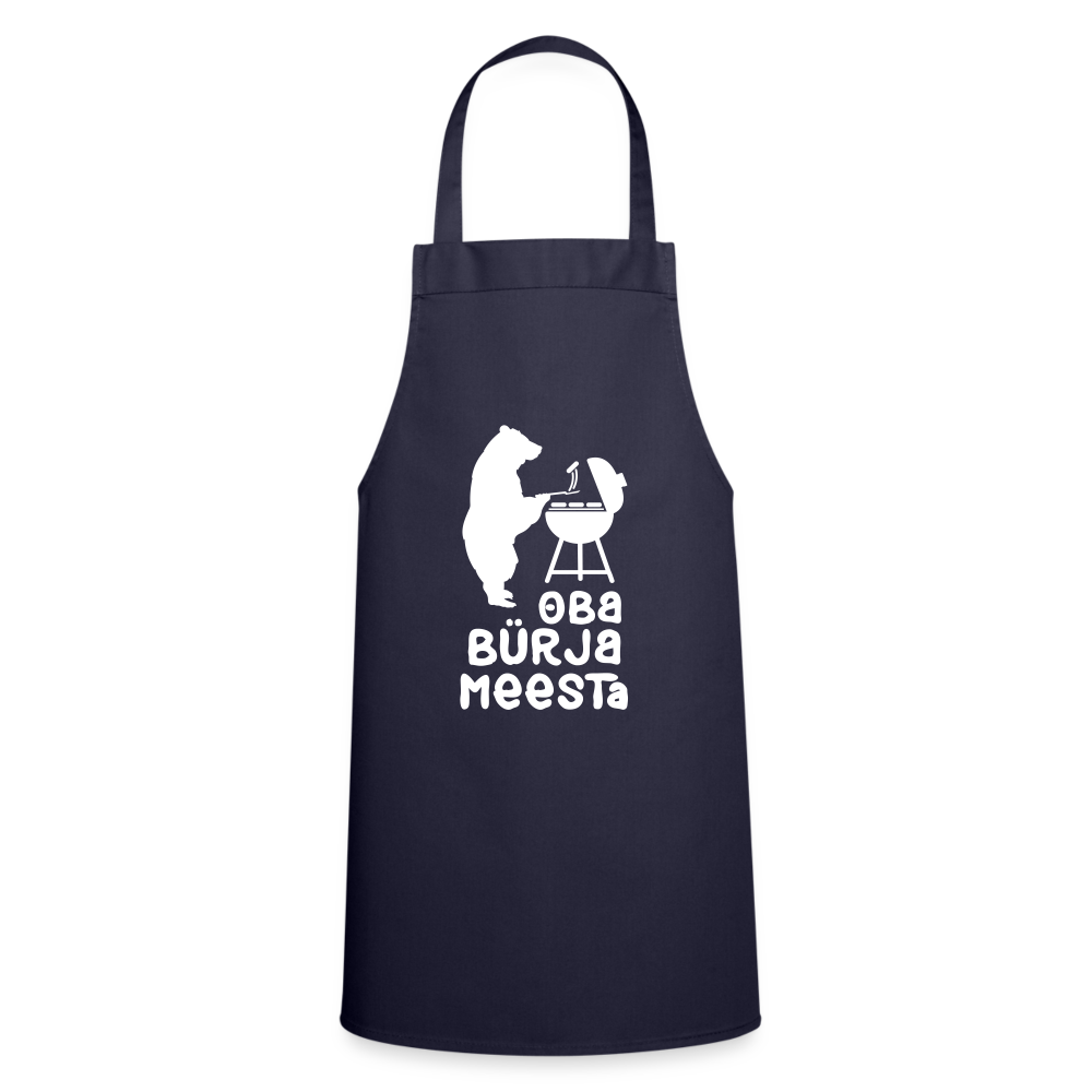 Bürjameesta - Kochschürze - navy