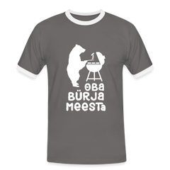 Bürjameesta - Männer Ringer T-Shirt