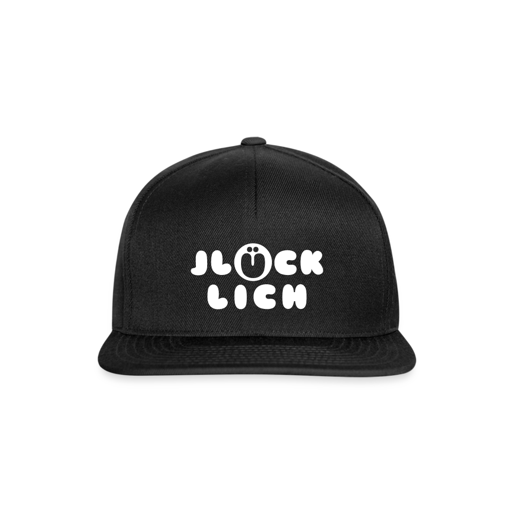 Jlücklich - Snapback Cap - black/black