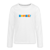 Bombe! - Teenager Langarmshirt - white
