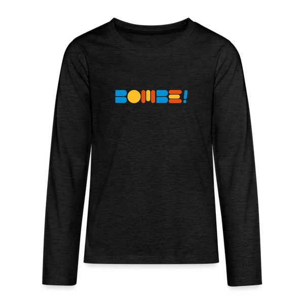 Bombe! - Teenager Langarmshirt - charcoal grey