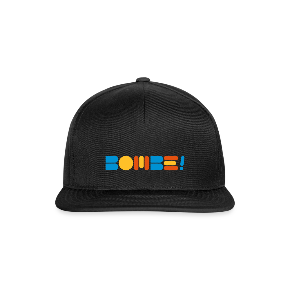 Bombe! - Snapback Cap - black/black