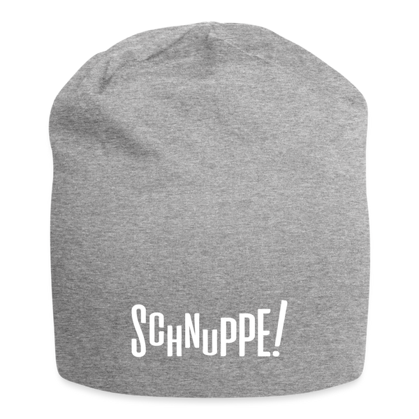 Schnuppe! - Jersey Beanie - heather grey