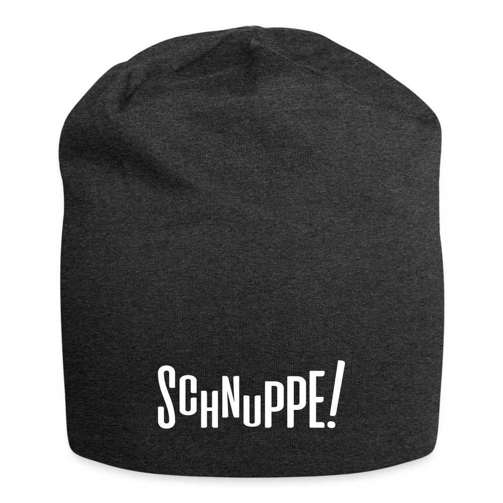Schnuppe! - Jersey Beanie - charcoal grey