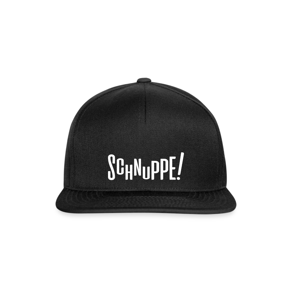 Schnuppe! - Snapback Cap - black/black