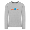 Hosenmatz - Kinder Langarmshirt - heather grey