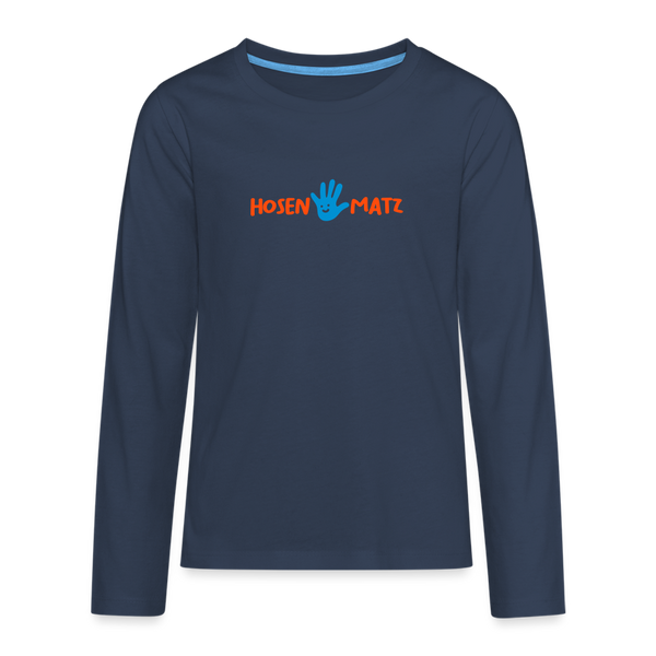 Hosenmatz - Teenager Langarmshirt - navy