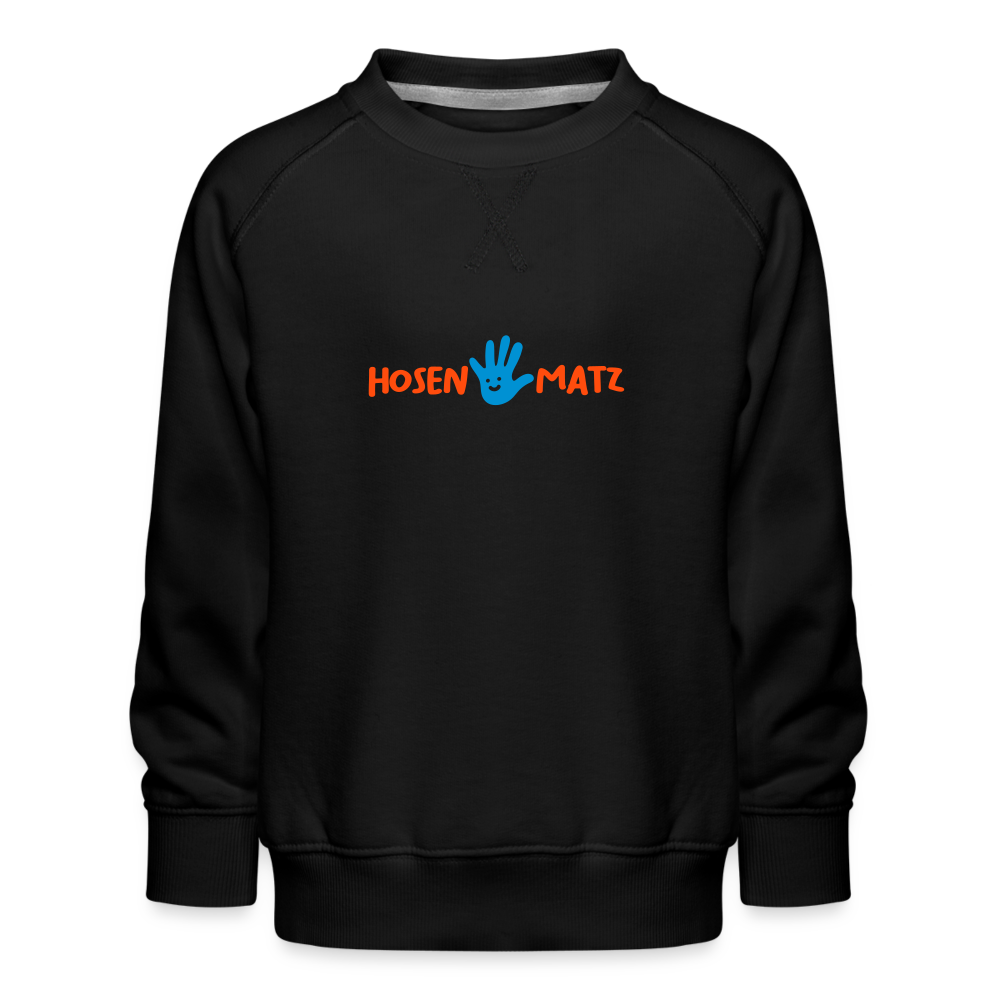 Hosenmatz - Kinder Premium Sweatshirt - black