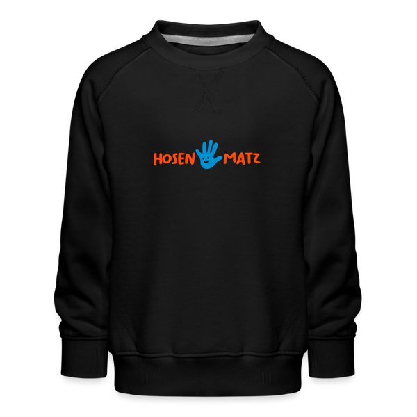 Hosenmatz - Kinder Premium Sweatshirt - black