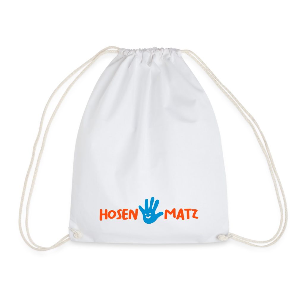 Hosenmatz - Turnbeutel - white