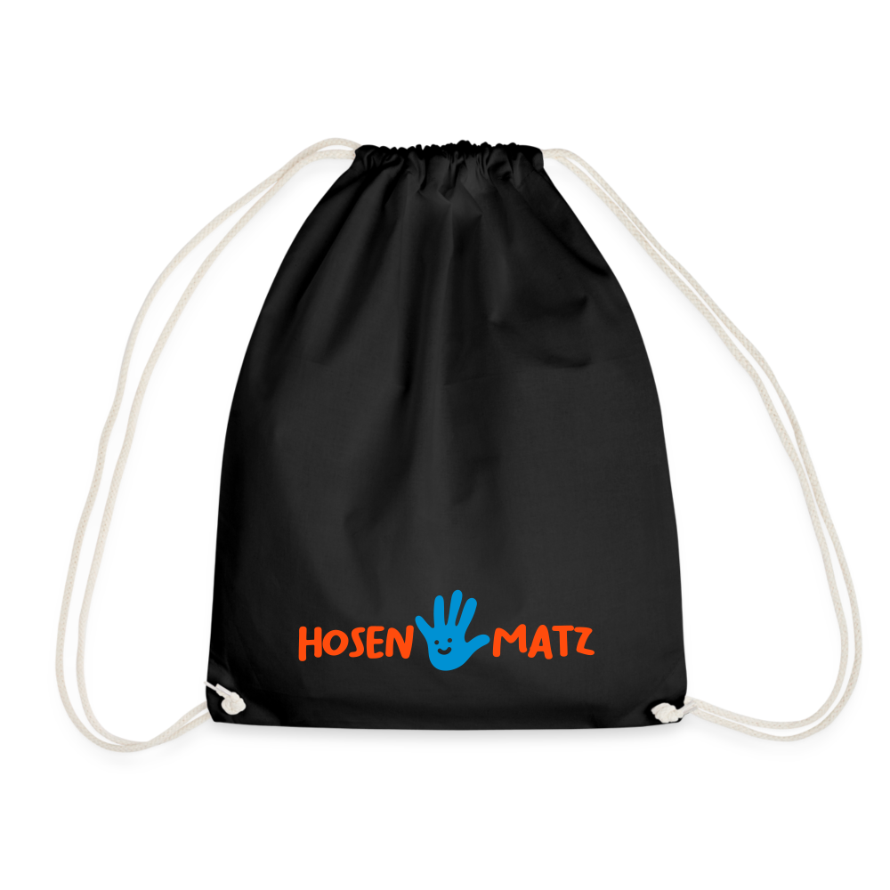 Hosenmatz - Turnbeutel - black